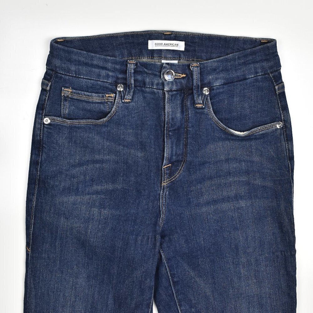 Good American Good Legs Crop Jeans 2/26 - Picture 5 of 8